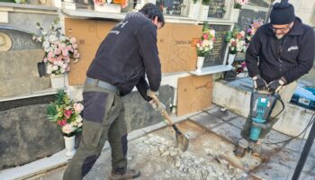 Buscarán en el cementerio de Agrón los restos de 20 víctimas de la dictadura franquista en tres fosas comunes