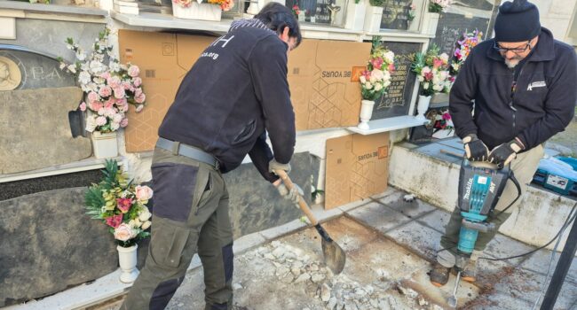 Buscarán en el cementerio de Agrón los restos de 20 víctimas de la dictadura franquista en tres fosas comunes