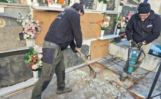 Buscarán en el cementerio de Agrón los restos de 20 víctimas de la dictadura franquista en tres fosas comunes