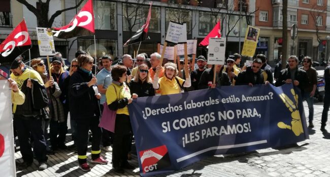 CGT convoca huelga estatal en Correos para frenar la firma del acuerdo marco