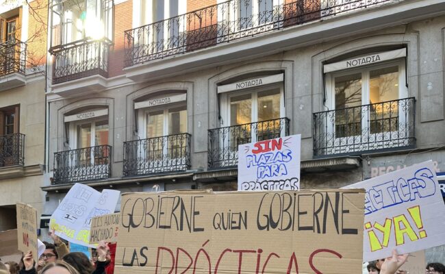 «FP sin Prácticas» exige a la Consejería de Educación de la Comunidad de Madrid que dé explicaciones por la falta de plazas, además de otras demandas