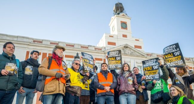 La Plataforma Hábitat 24 anima a la ciudadanía a desbordar Madrid este domingo para exigir medidas urgentes ante la crisis de la vivienda