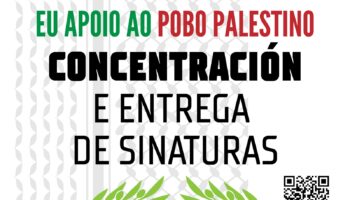 Plataforma compostela x palestina: Mais de mil cincocentas sinaturas de veciñas e veciños de Compostela e comarca en apoio ao pobo palestino dirixidas ao Goberno español