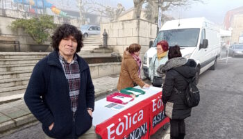 Concentración en Cartelle este domingo por unha moratoria eólica na Galiza