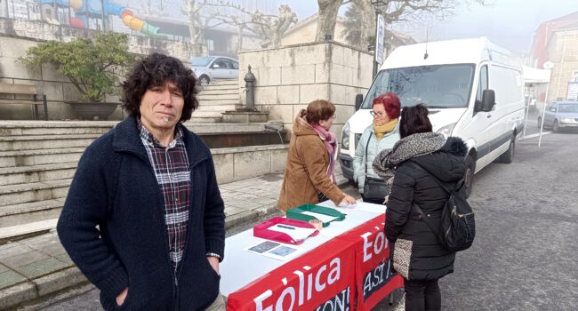 Concentración en Cartelle este domingo por unha moratoria eólica na Galiza