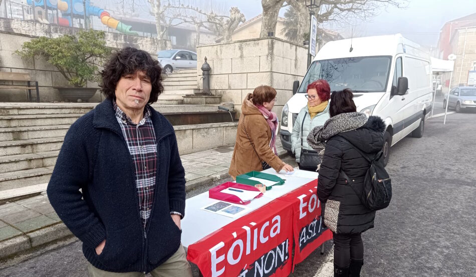 Concentración en Cartelle este domingo por unha moratoria eólica na Galiza