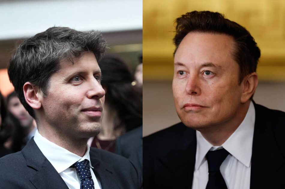 Musk y Altman: sainete de titanes tecnológicos