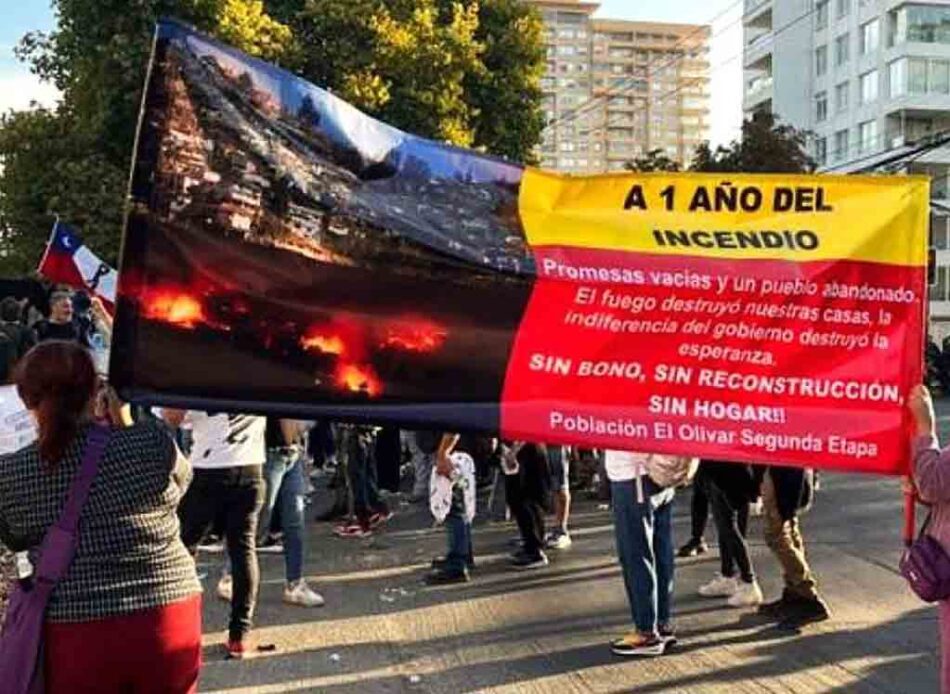 Protestas marcan el inicio del Festival de Viña del Mar en Chile