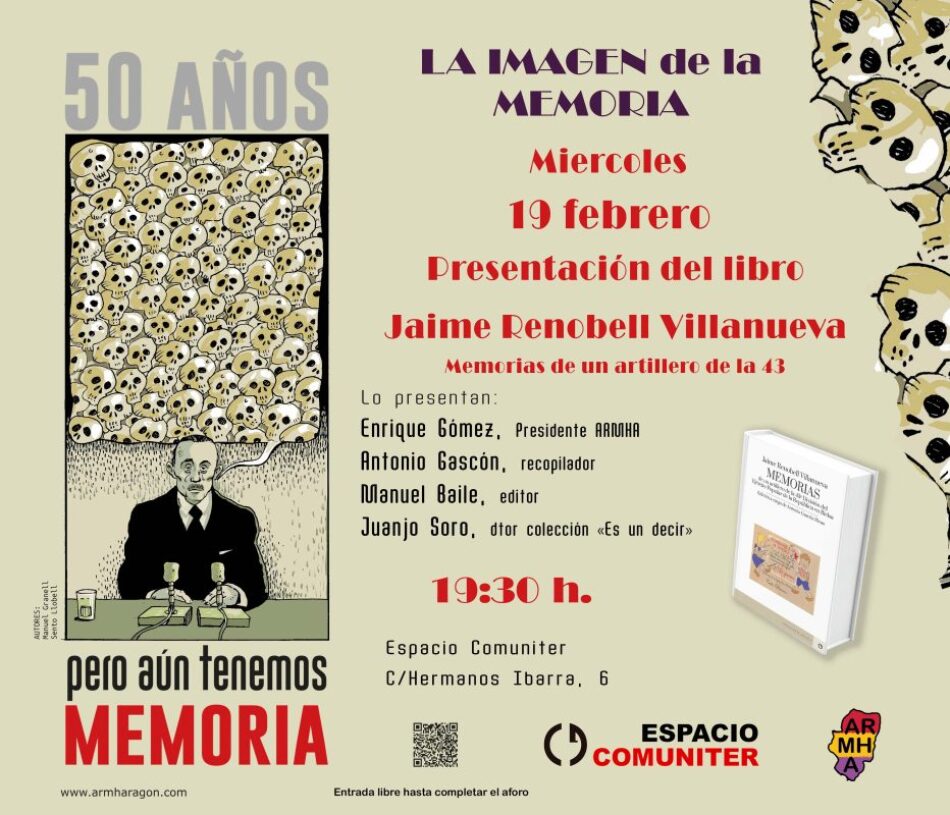 Jaime Renobell Villanueva, Memorias de un artillero de la 43