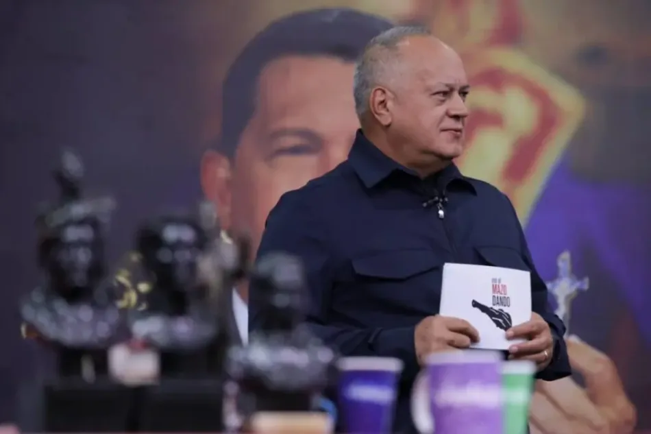 Diosdado Cabello: Departamento del Tesoro financió a extrema derecha venezolana con 1.800 millones de dólares