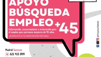 La FRAVM pone en marcha un programa para facilitar la búsqueda de empleo a mayores de 45 años