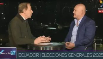 Ecuador va a segunda vuelta: Revolución Ciudadana acusa a Noboa de descomposición institucional y fraude electoral