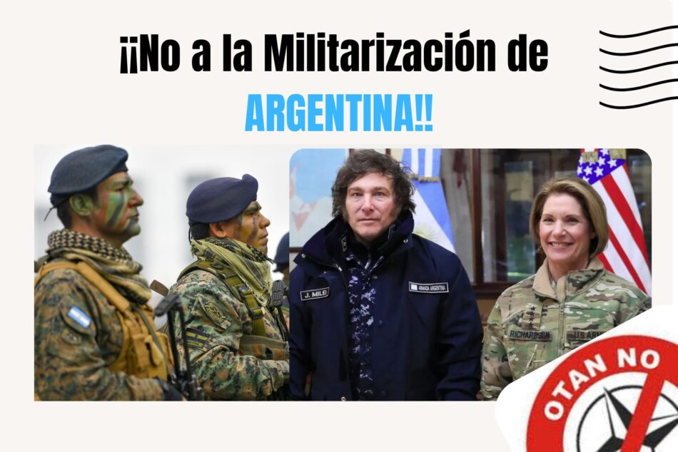 Declaración: ¡¡No a la Militarización de Argentina!!