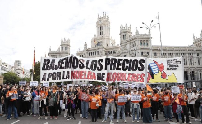 «Organizar el poder inquilino, organizar la huelga de alquileres»