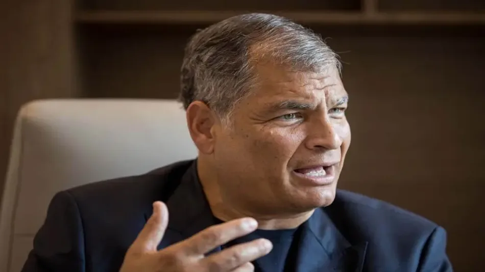 Expresidente Correa alertó sobre la polarización en Ecuador tras elecciones