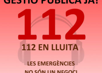 Tots els 112 de l’Estat es manifestaran a València el proper dimarts 11 de febrer per reclamar la gestió pública de les emergències