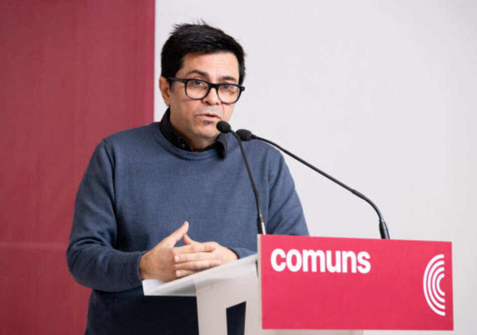 Pisarello: “Fem una crida a ERC per constituir un front comú per evitar el desmuntatge del 30%, que suposaria el desnonament de milers de persones a la ciutat”