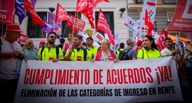 Huelgas en Grupo Renfe y Adif: por el modelo de nuestras empresas, por nuestros derechos laborales