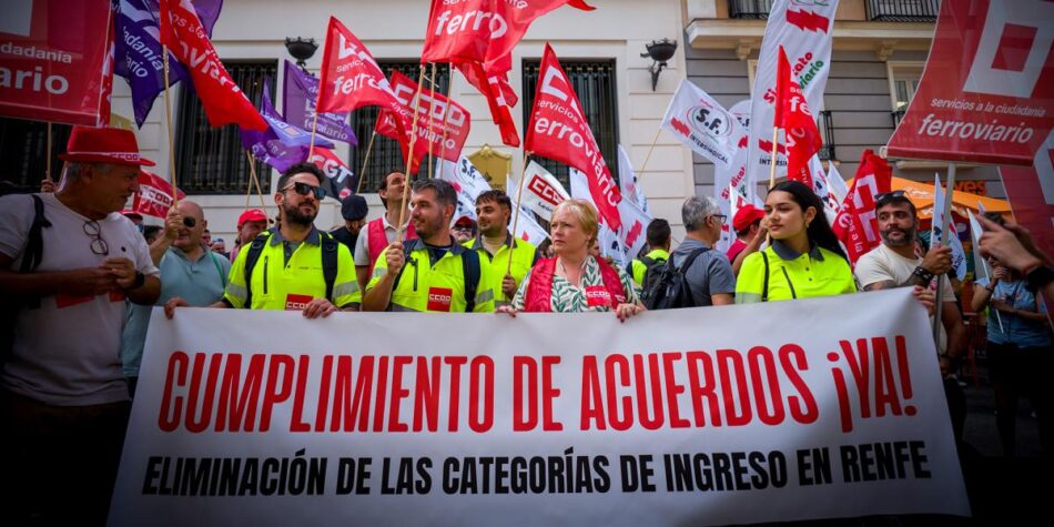 Huelgas en Grupo Renfe y Adif: por el modelo de nuestras empresas, por nuestros derechos laborales