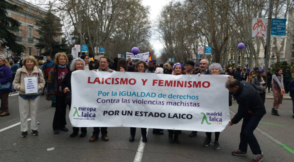 Europa Laica: «Derechos, igualdad y empoderamiento para todas las mujeres y niñas»