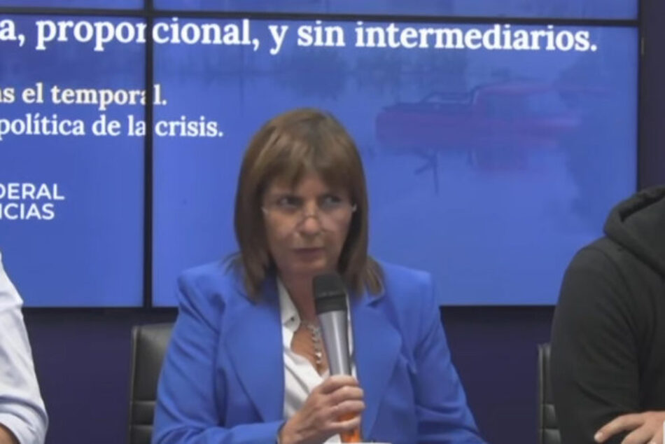 Bullrich reivindicó la represión frente al Congreso argentino y acusó a manifestantes de querer “desestabilizar al Gobierno” 