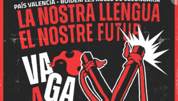 «La nostra llengua, el nostre futur! Anem a la #vaga4m»