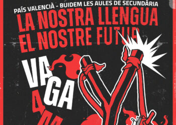 «La nostra llengua, el nostre futur! Anem a la #vaga4m»