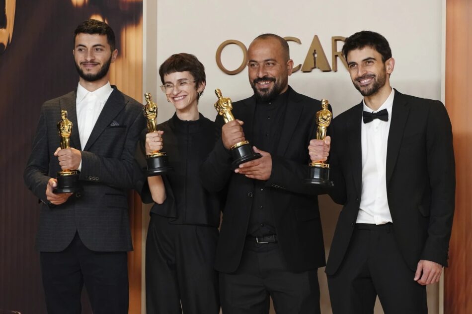 Hamdan Ballal, co-director palestino de la película documental ganadora del Oscar -No Other Land- golpeado brutalmente por colonos israelíes y secuestrado por el ejército sionista