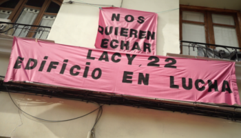 Nuevo bloque en lucha en Arganzuela: las vecinas de General Lacy, 22 se unen al Sindicato. “Es su Madrid o el nuestro”