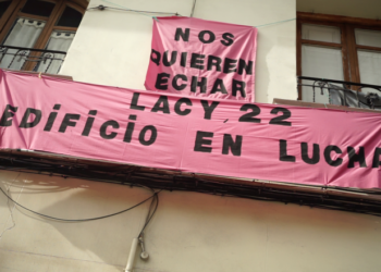 Nuevo bloque en lucha en Arganzuela: las vecinas de General Lacy, 22 se unen al Sindicato. “Es su Madrid o el nuestro”