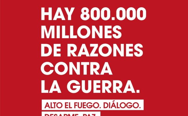 ¡No al plan ReArm Europe! Hay al menos 800.000 millones de razones contra la guerra