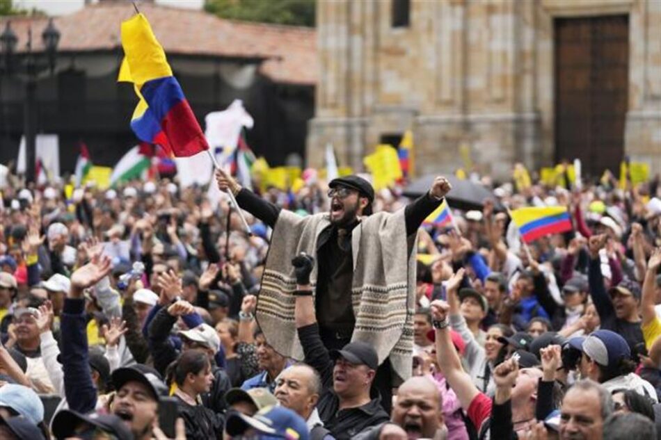 La movilización ciudadana en apoyo al Gobierno marca la semana de Colombia