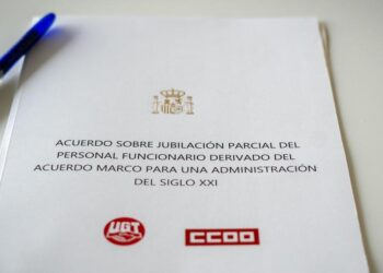 CCOO y UGT urgen a Función Pública a implementar el derecho a la jubilación parcial para el personal funcionario, estatutario y laboral