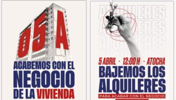 Convocada el 5 de abril la primera manifestación a nivel estatal por el derecho a la vivienda