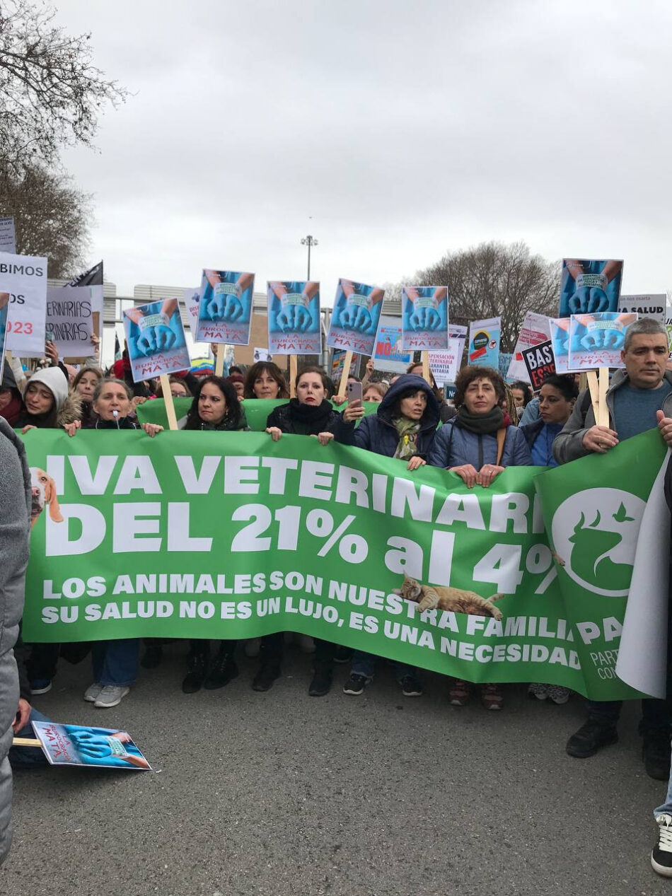 PACMA acusa a María Jesús Montero de alinearse con el PP al mantener la subida del IVA veterinario de Rajoy