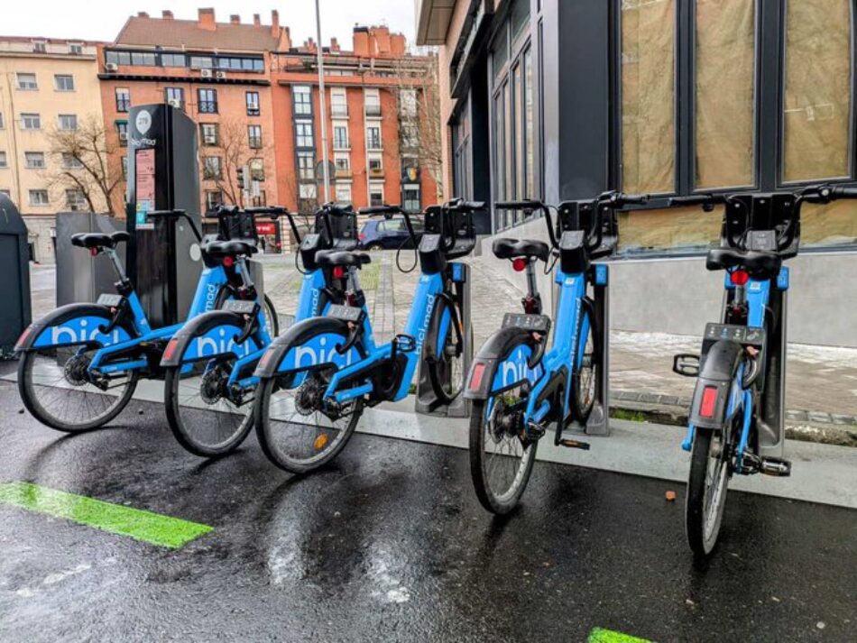 Exigen al Ayuntamiento de Madrid una rápida solución al peligroso desgaste de los neumáticos de las bicicletas de BiciMAD